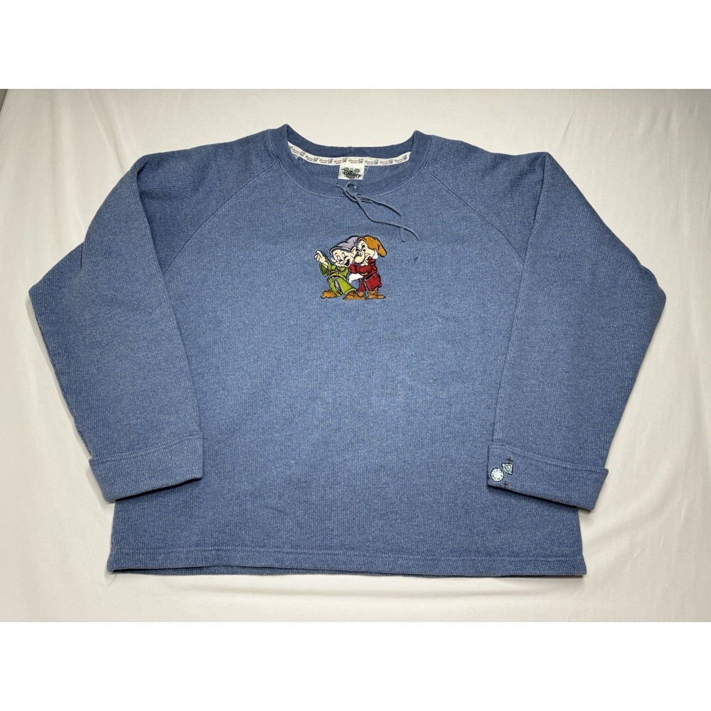 The Disney Catalog Genuine Grumpy Crewneck Sweater Size Large‎